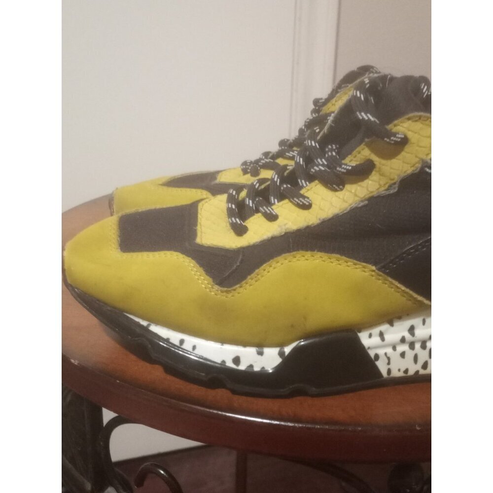 Women's Steve Madden Leopard Redel Low-Top Sneakers US Size 8M - Picture 6 of 12